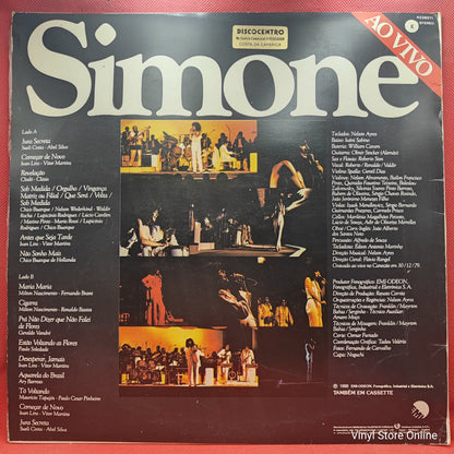 Simone - Ao Vivo (LP, Album)