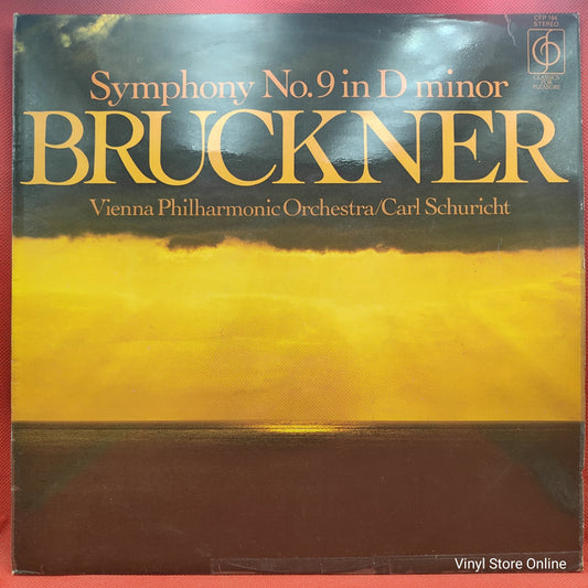 Bruckner, Vienna Philharmonic Orchestra, Carl Schuricht - Symphony No. 9 In D Minor (LP, RE)