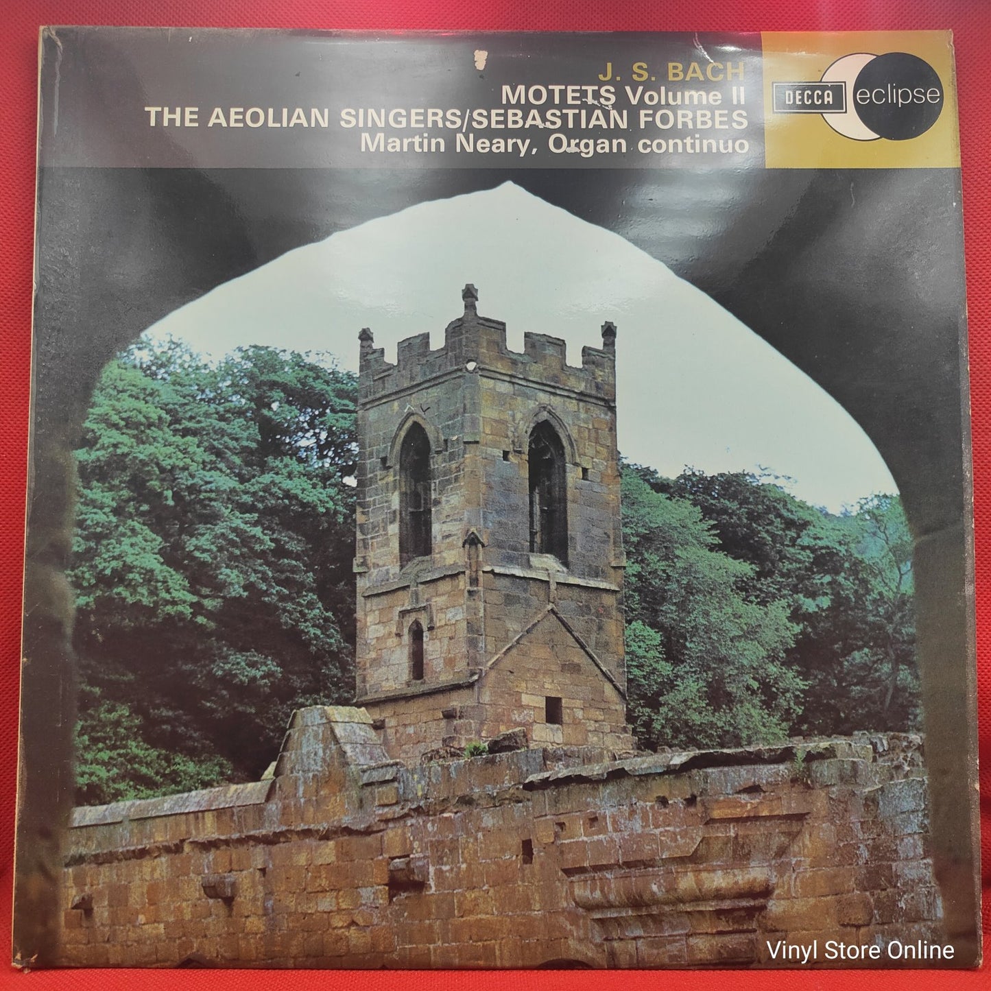 J. S. Bach, The Aeolian Singers / Sebastian Forbes, Martin Neary - Motets Volume II (LP, RE)