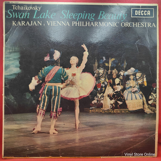 Tchaikovsky, Karajan : Vienna Philharmonic Orchestra - Swan Lake & Sleeping Beauty Suites (LP)
