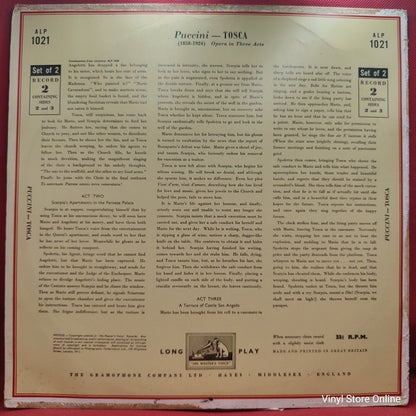 Puccini - Tosca (2xLP, Mono)