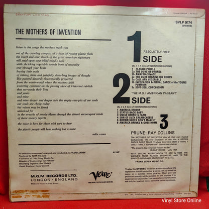 The Mothers Of Invention* - Absolutely Free (LP, Album, 1st)