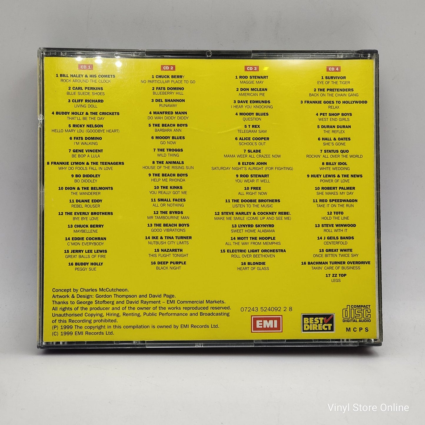 Various - The Century Of Rock (4xCD, Comp)