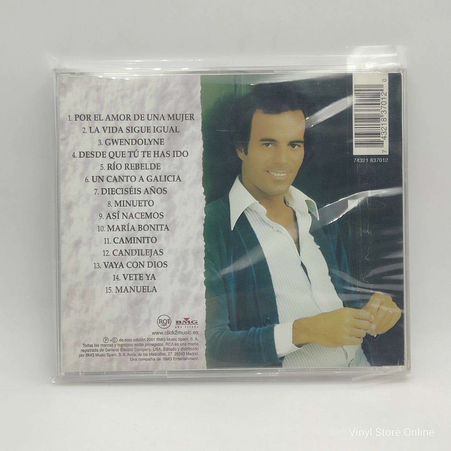 Julio Iglesias - Aquellas Primeras Canciones (CD, Comp)