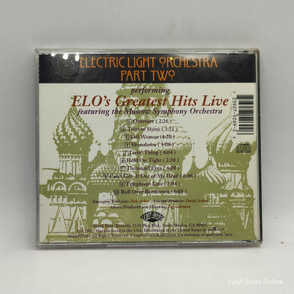 Electric Light Orchestra Part Two Ft The Moscow Symphony Orchestra - Performing ELO's Greatest Hits Live (CD, Album)