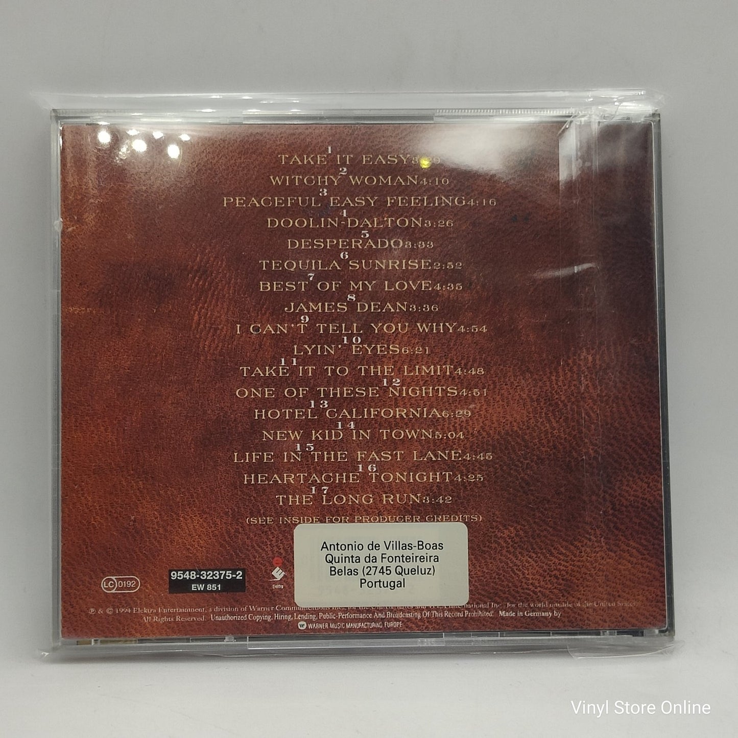 Eagles - The Very Best Of The Eagles (CD, Comp)