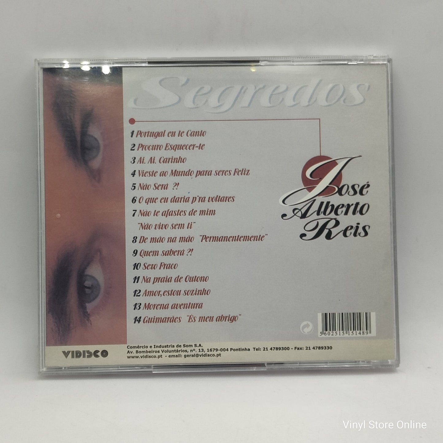 José Alberto Reis - Segredos (CD, Album)