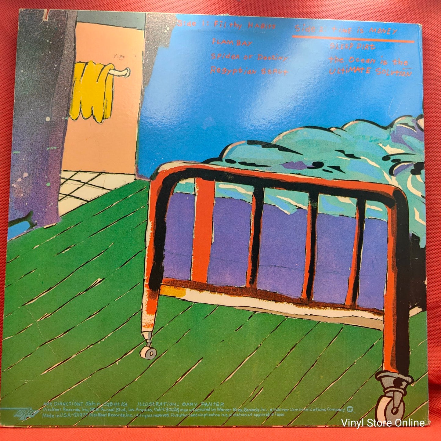 Frank Zappa - Sleep Dirt (LP, Album, Jac)