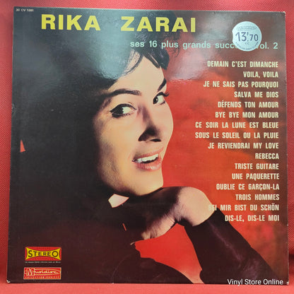 Rika Zarai* - Ses Plus Grands Succès - Vol. 2 (LP, Comp, RE)