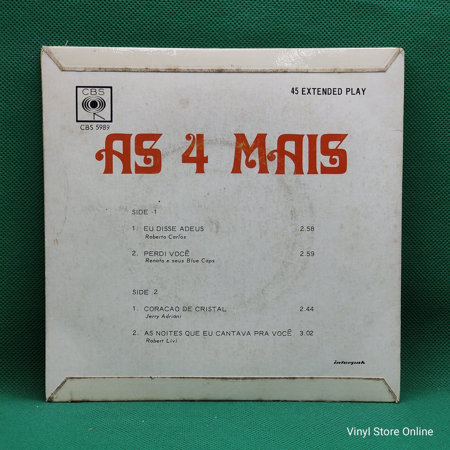 Various - As 4 Mais (7", EP)