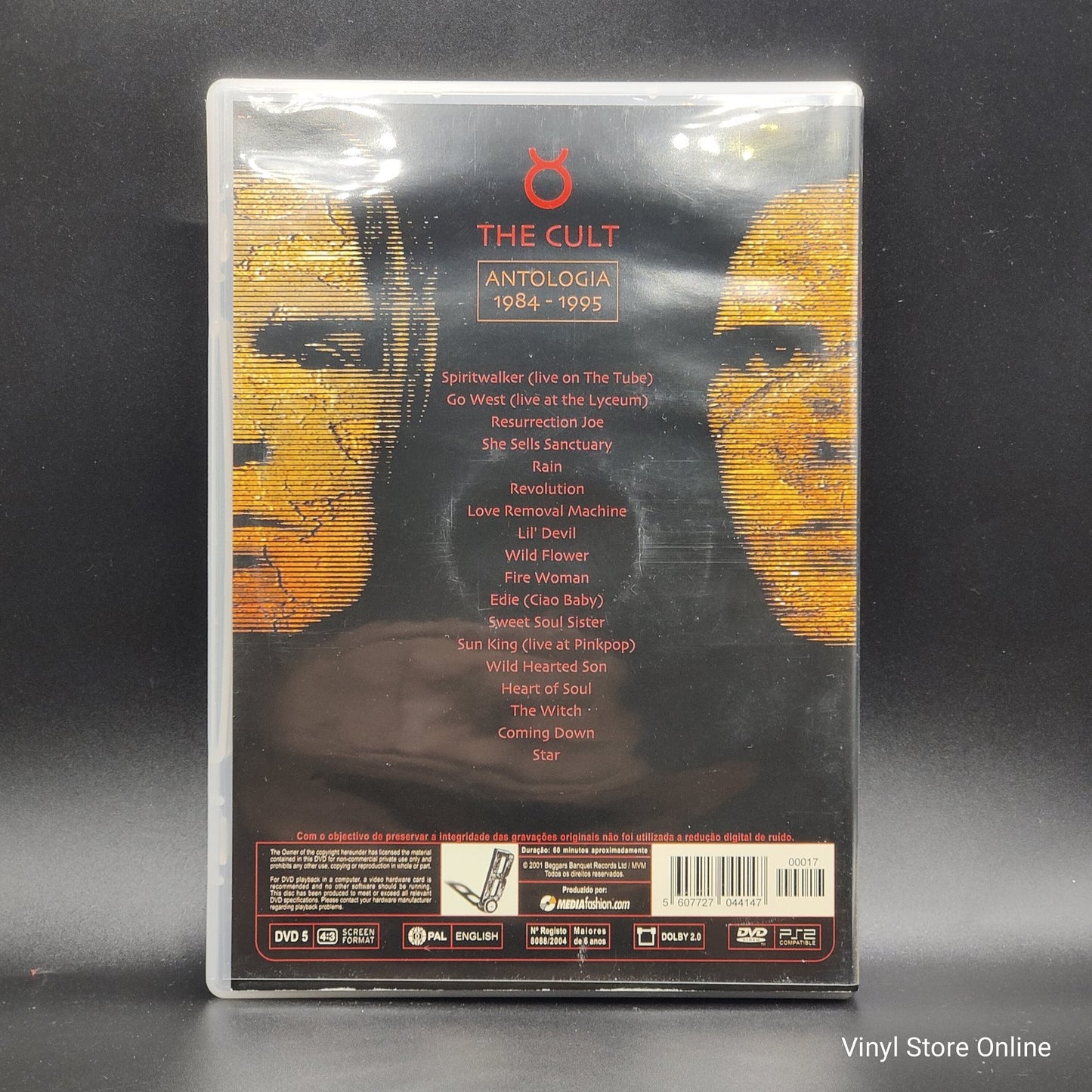 The Cult - Pure Cult Antologia 1984 - 1995 (DVD-V, Comp, PAL)