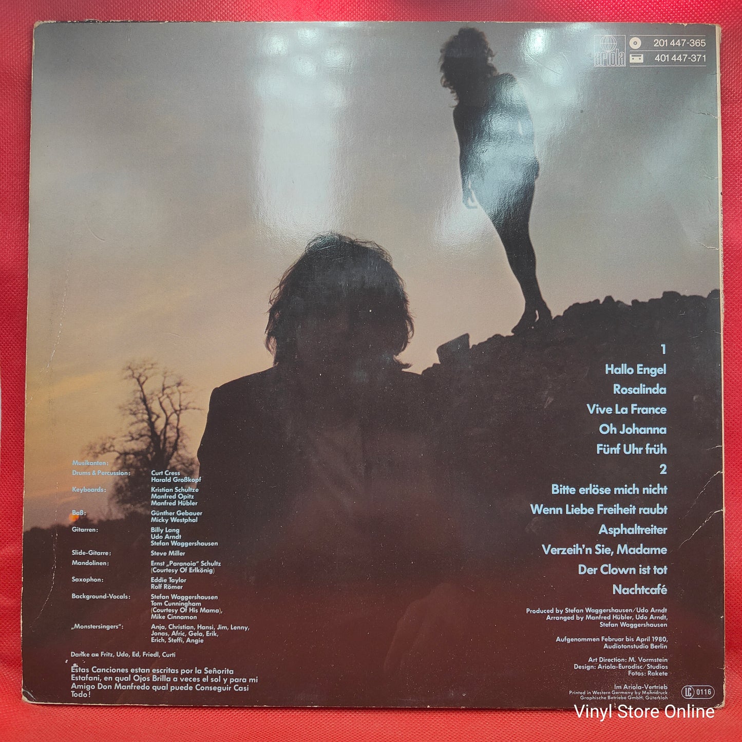 Stefan Waggershausen - Hallo Engel (LP, Album)