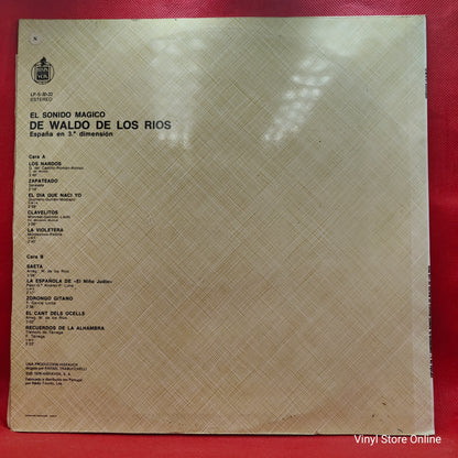 Waldo De Los Rios - El Sonido Magico España En 3ra Dimension (LP, Album)