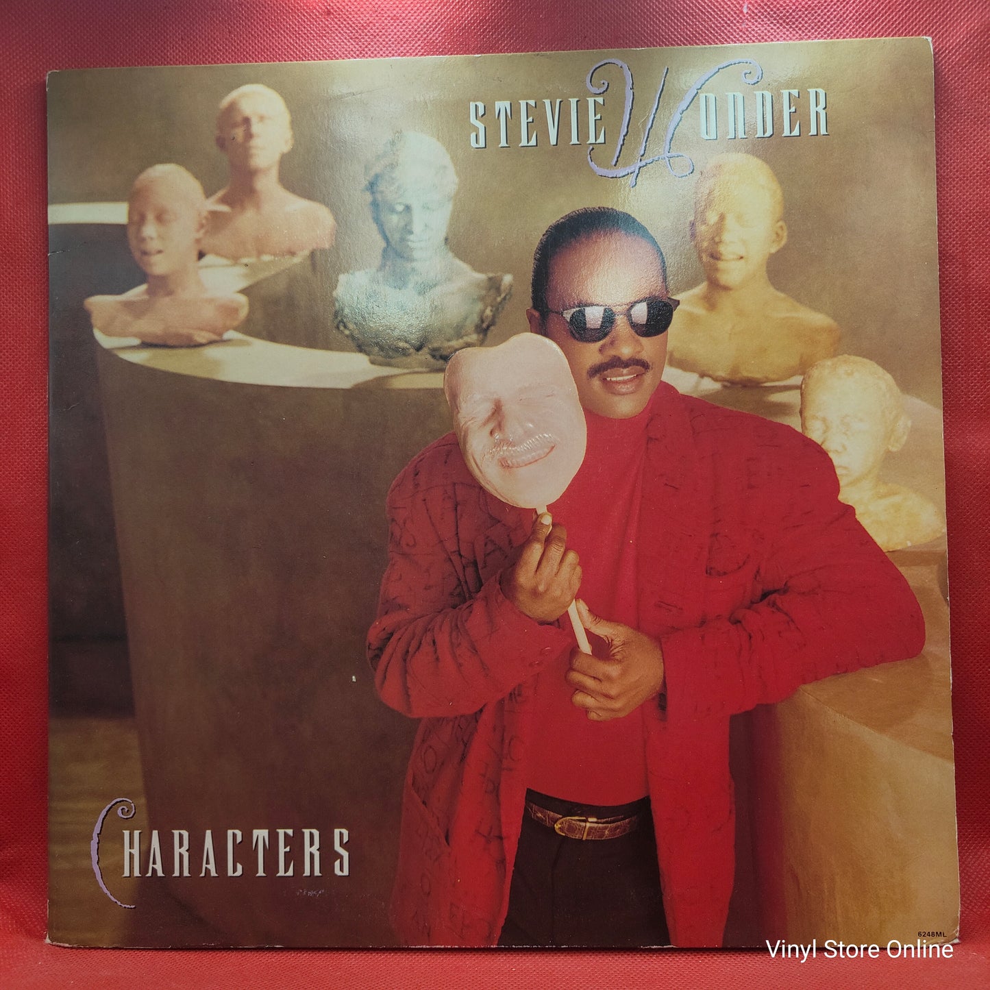 Stevie Wonder - Characters (LP, Album, Gat)