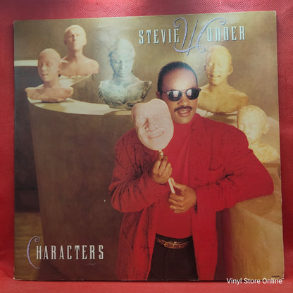 Stevie Wonder - Characters (LP, Album, Gat)