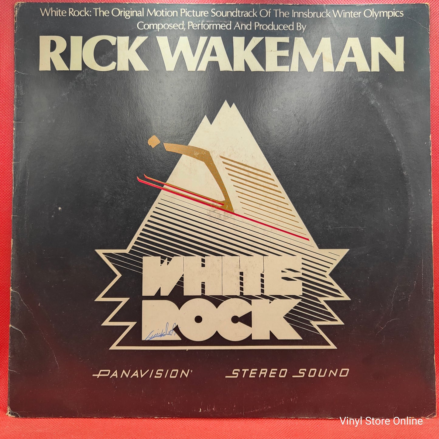 Rick Wakeman - White Rock (LP, Album)