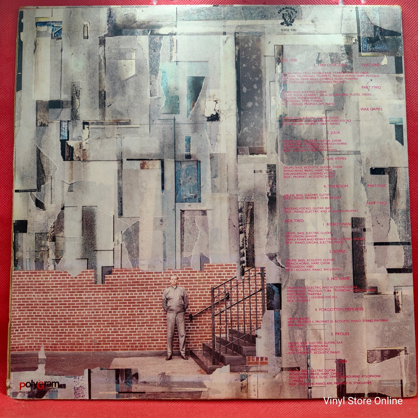 Rick Wakeman - 1984 (LP, Album)