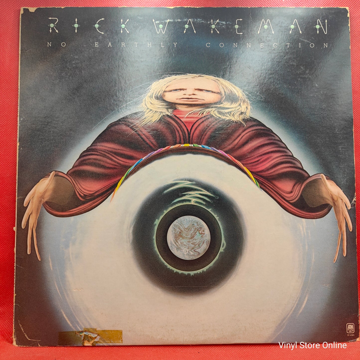 Rick Wakeman And The English Rock Ensemble - No Earthly Connection (LP, Album)
