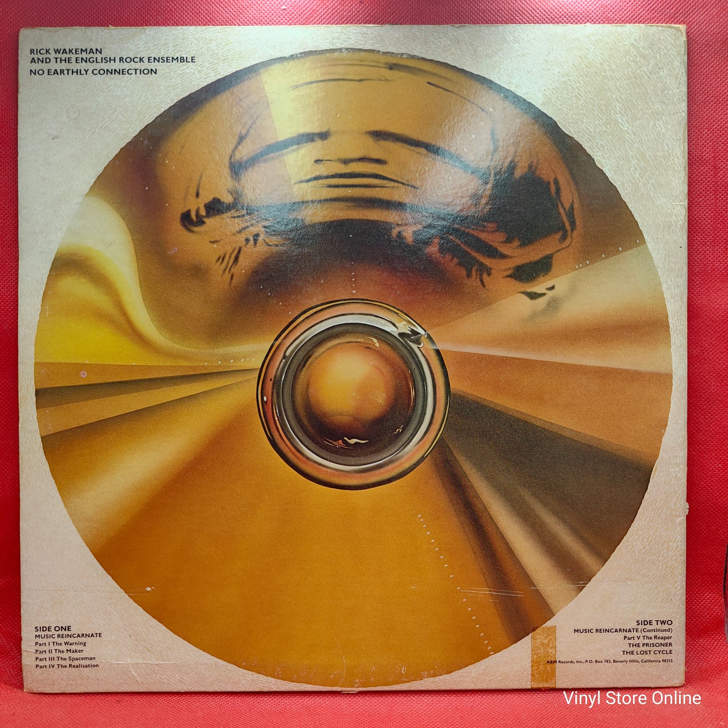 Rick Wakeman And The English Rock Ensemble - No Earthly Connection (LP, Album)