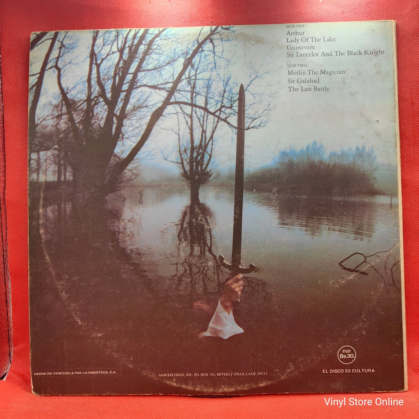 Rick Wakeman - The Myths And Legends Of King Arthur And The Knights Of The Round Table (LP, Album, RE, Gat)