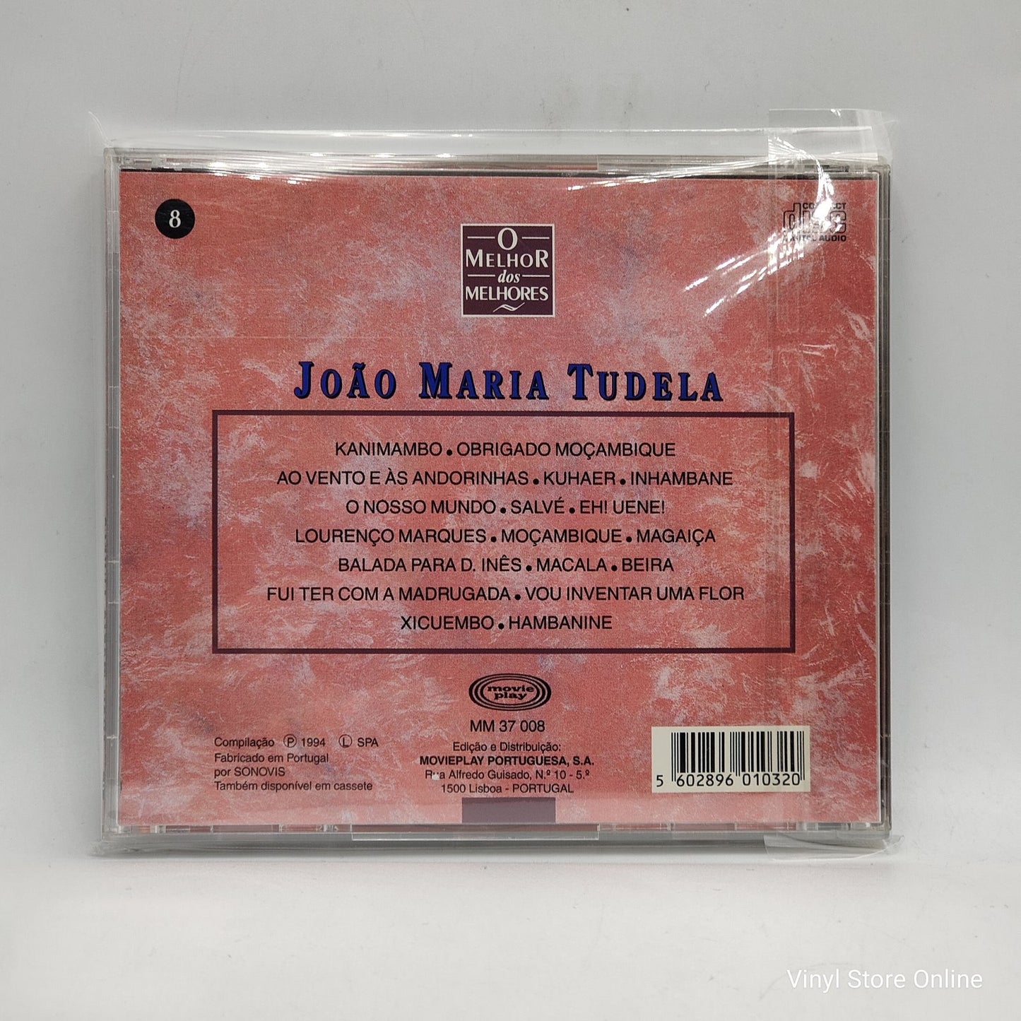 João Maria Tudela - O Melhor Dos Melhores (CD, Comp)