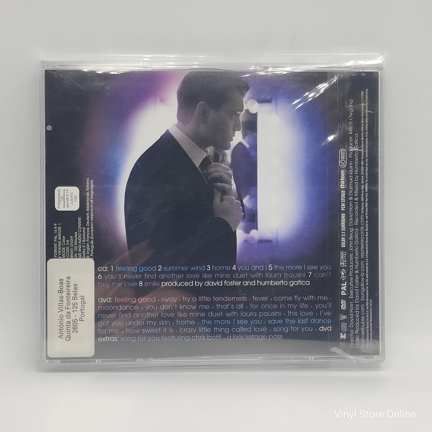 Michael Bublé - Caught In The Act (CD, Album + DVD-V, Album, PAL)