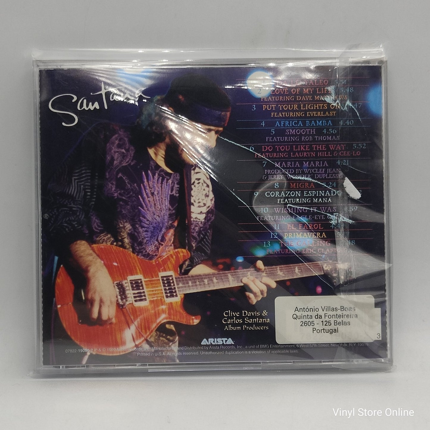 Santana – Supernatural (CD, Album)