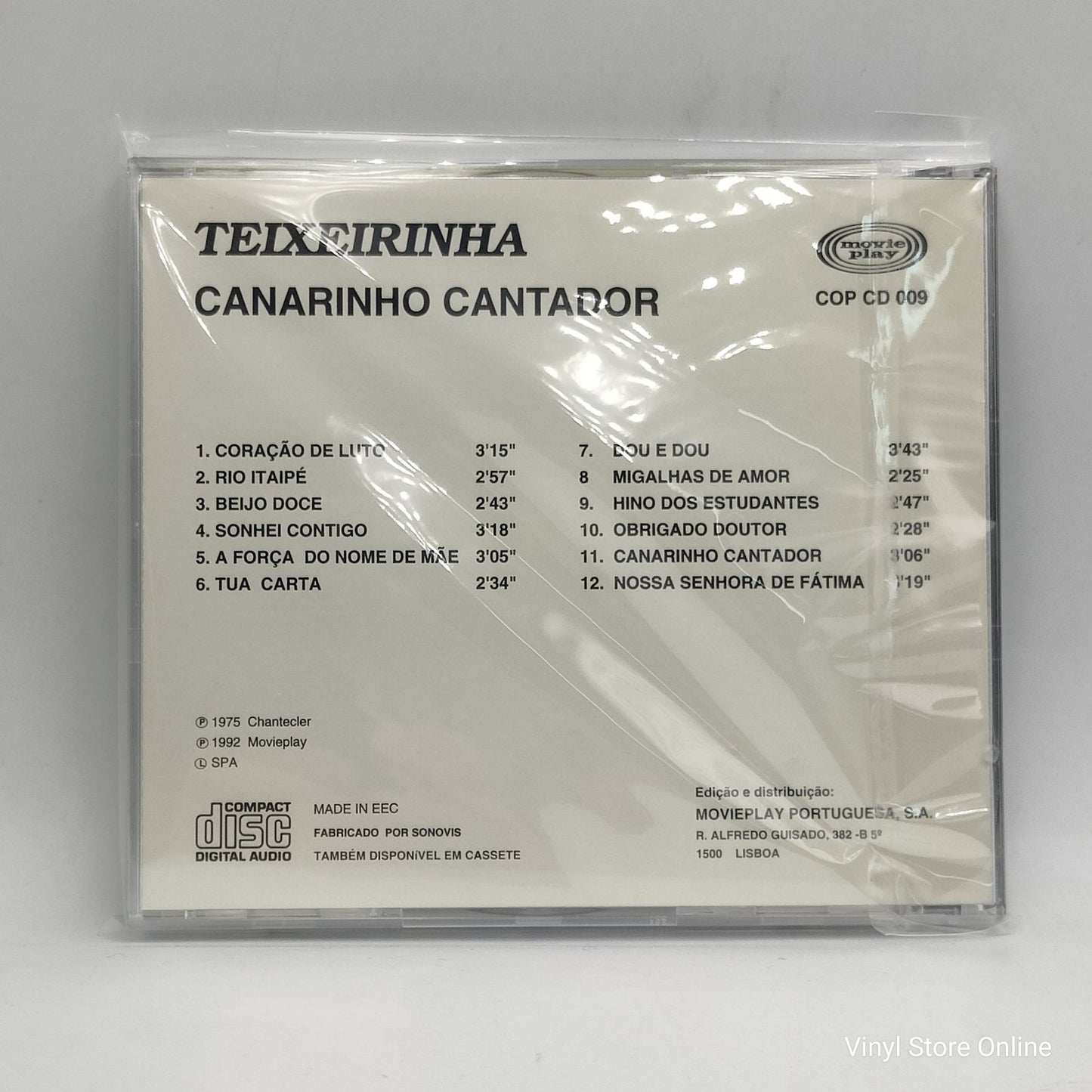 Teixeirinha - Canarinho Cantador (CD, Album)