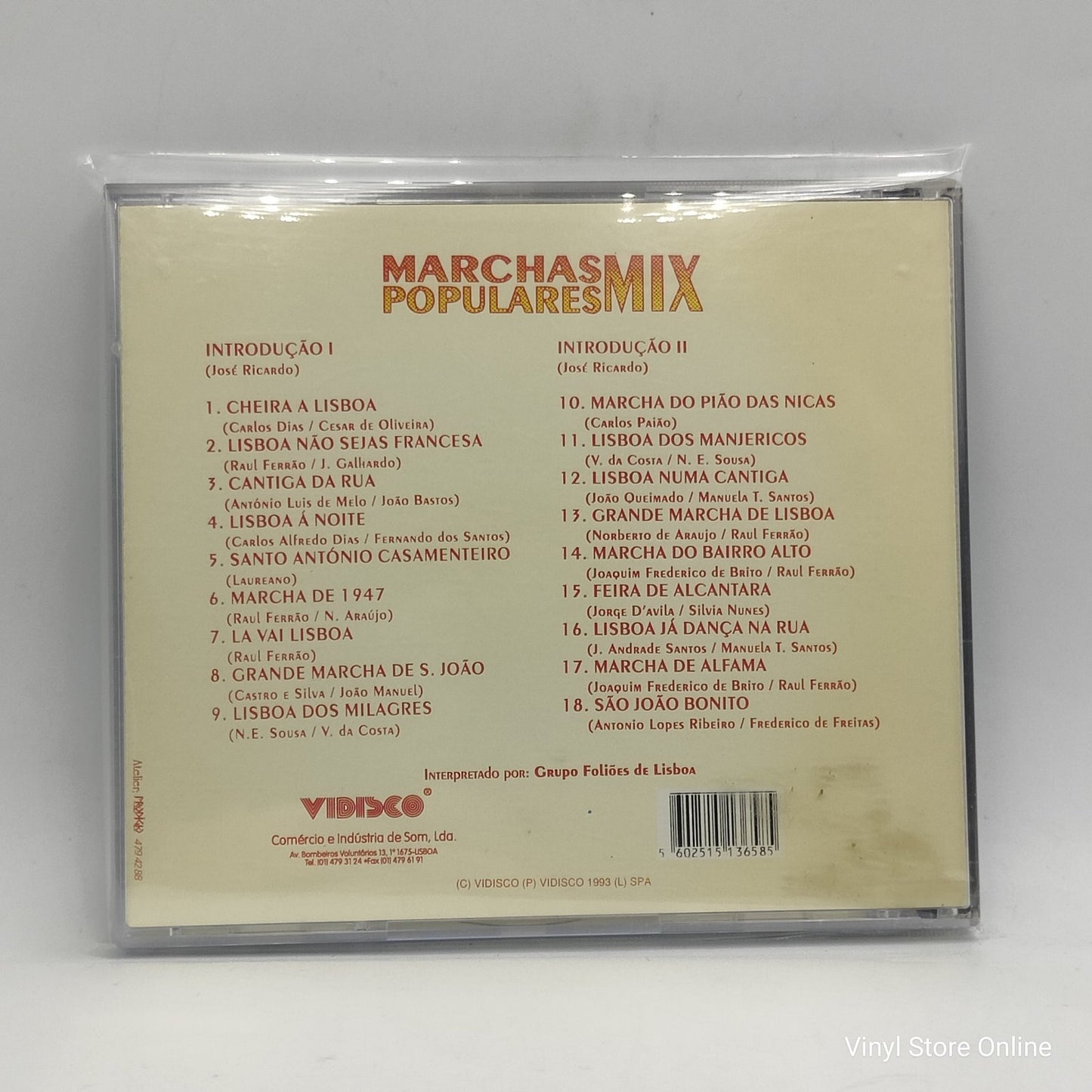 Grupo Fuliões De Lisboa - Marchas Populares Mix (CD)