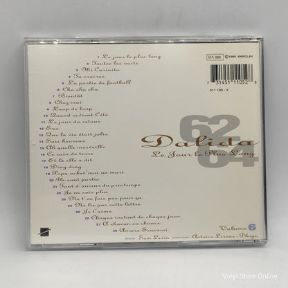 Dalida - Le Jour Le Plus Long - Volume 6 (CD, Comp)