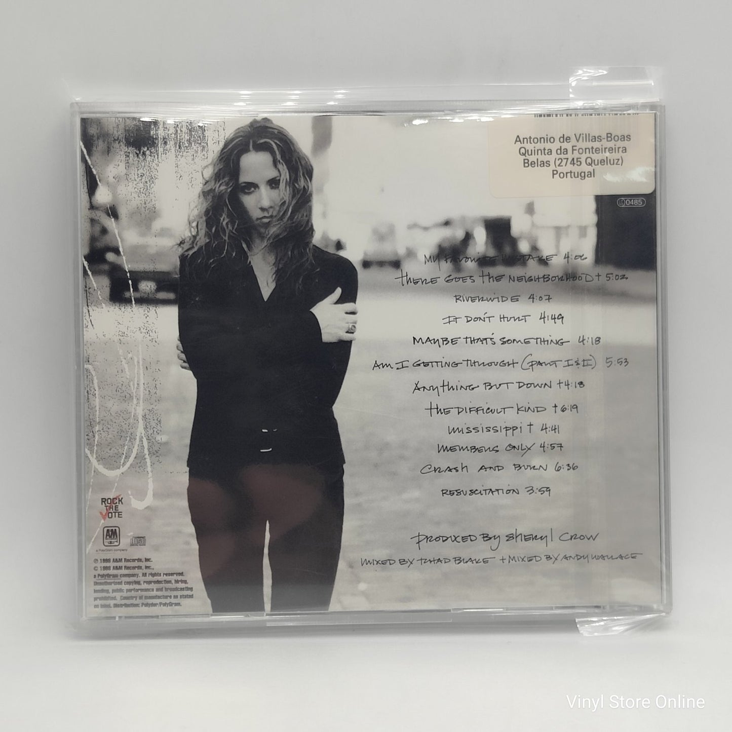Sheryl Crow - The Globe Sessions (CD, Album, PMD)