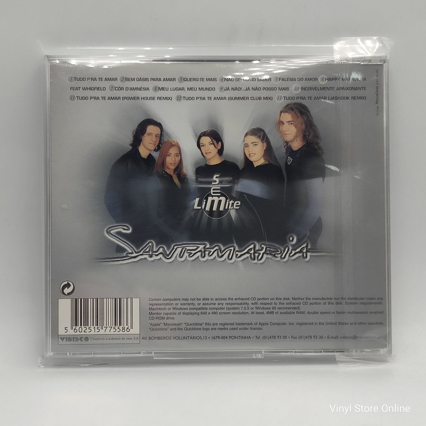 Santamaria - Sem Limite (CD, Album, Enh)