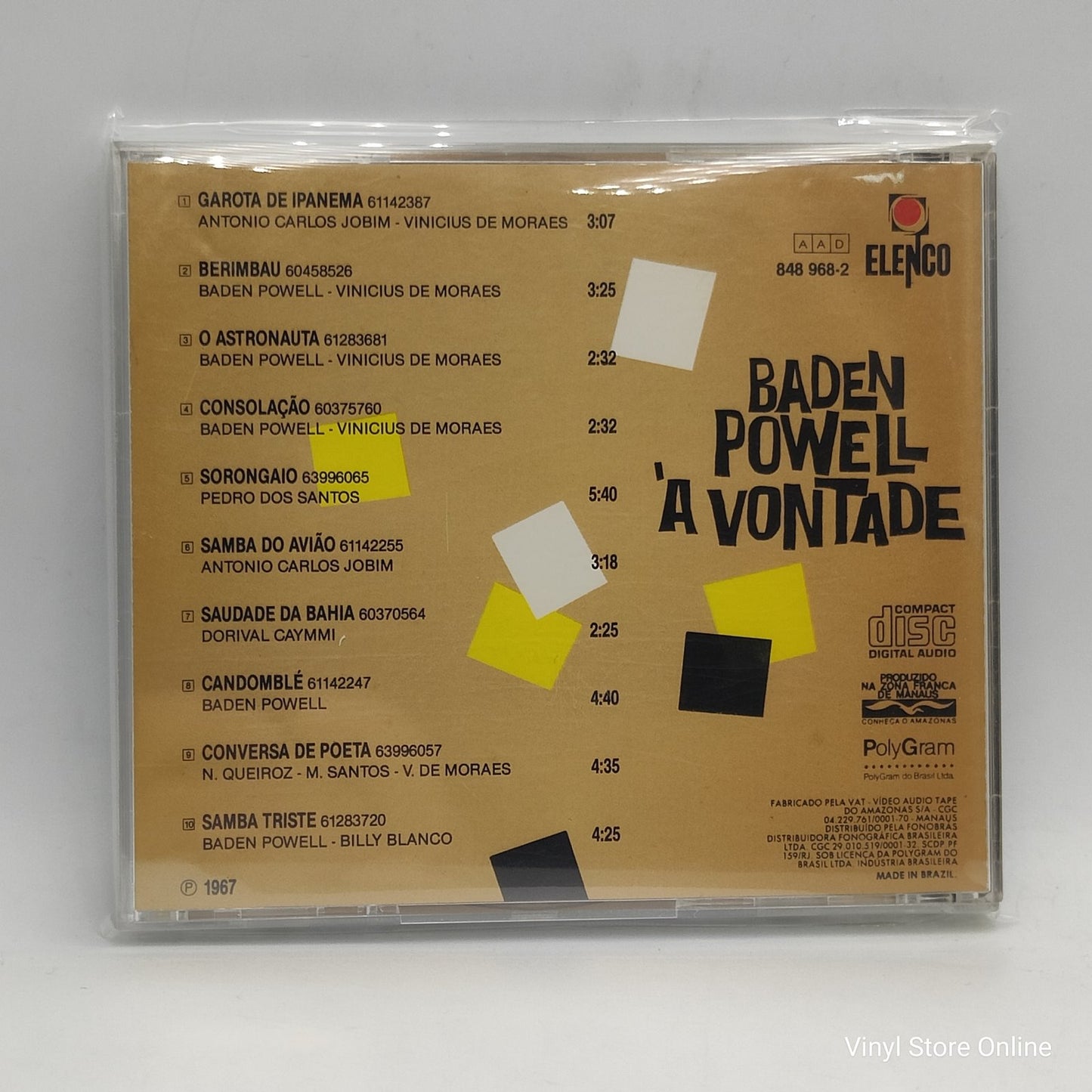Baden Powell - À Vontade (CD, Album, RE)