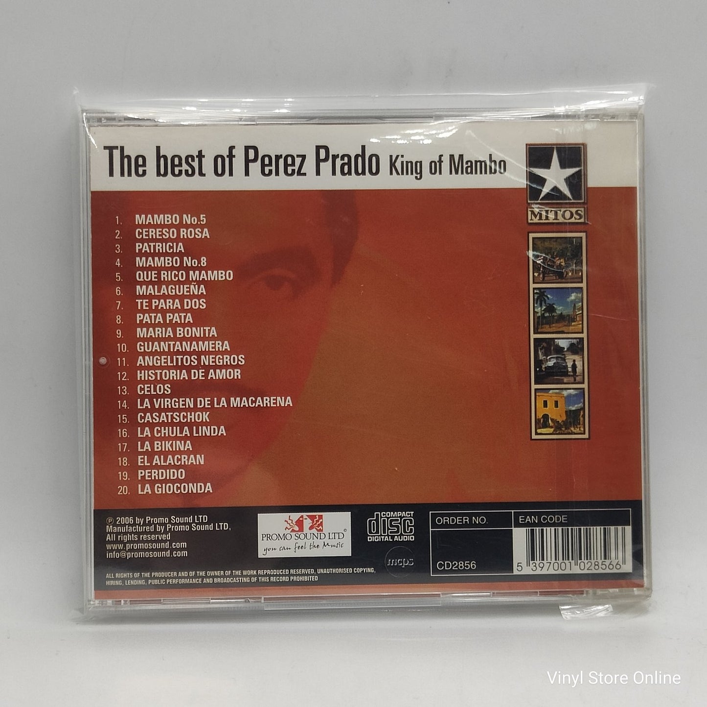 Perez Prado - The Best Of Perez Prado - King Of Mambo (CD, Comp)