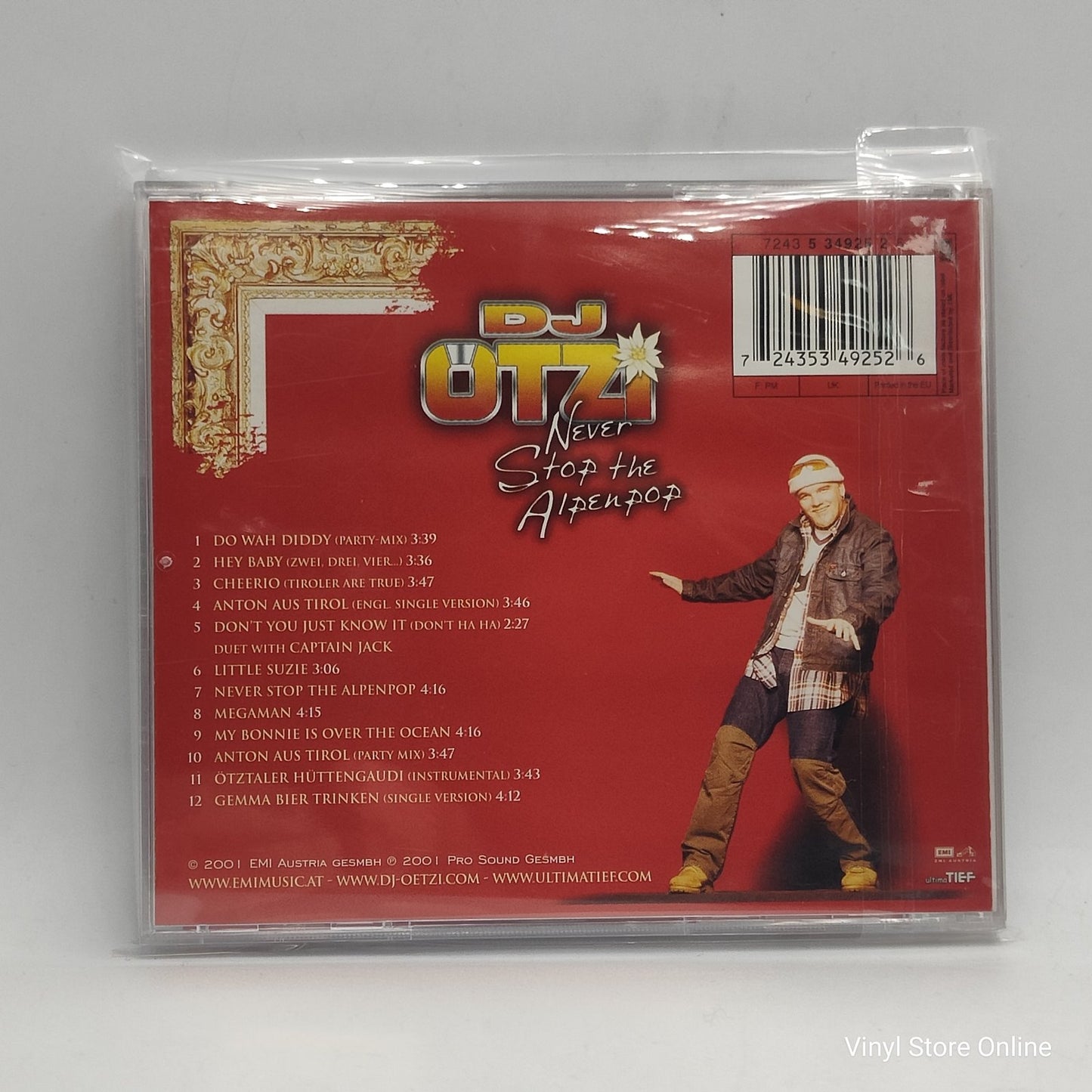 DJ Ötzi - Never Stop The Alpenpop (CD, Comp)