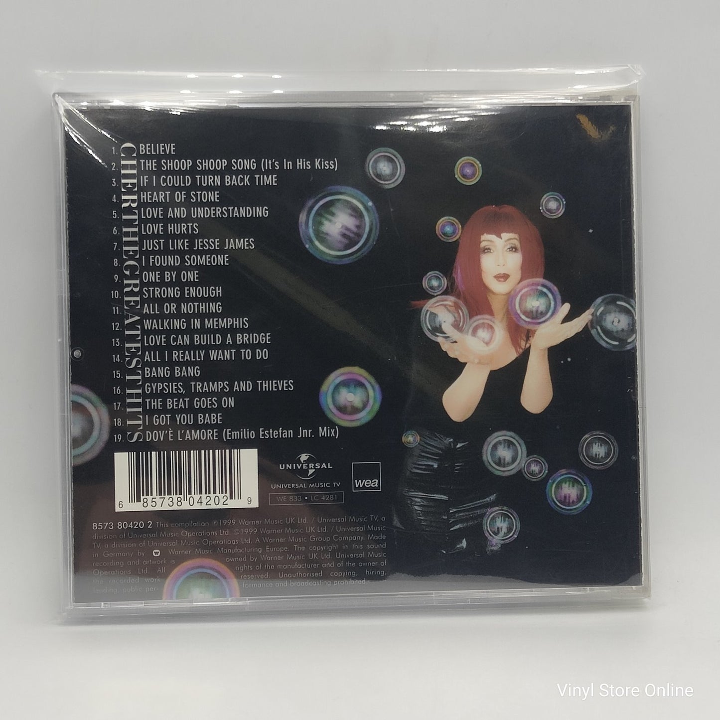 Cher - The Greatest Hits (CD, Comp)