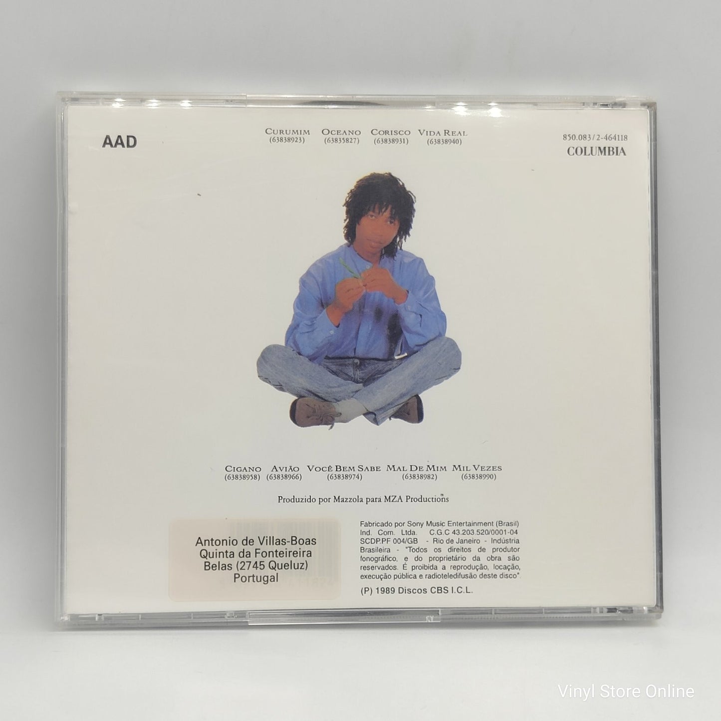 Djavan - Djavan (CD, Album, RE)