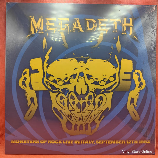 Megadeth - Monster Of Rock Live In Italy (LP, Album)
