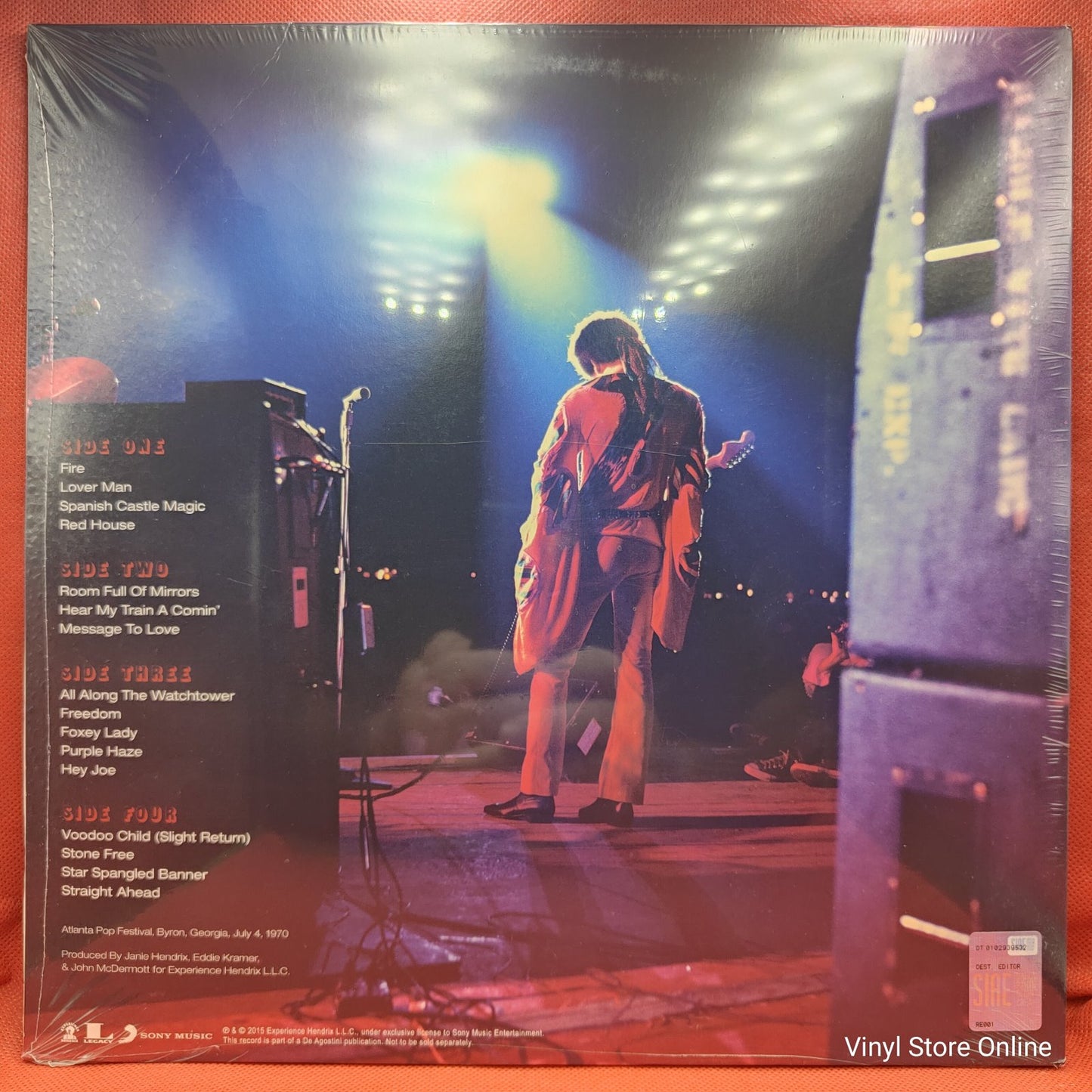 Jimi Hendrix - Freedom Atlanta Pop Festival (LP, Album)