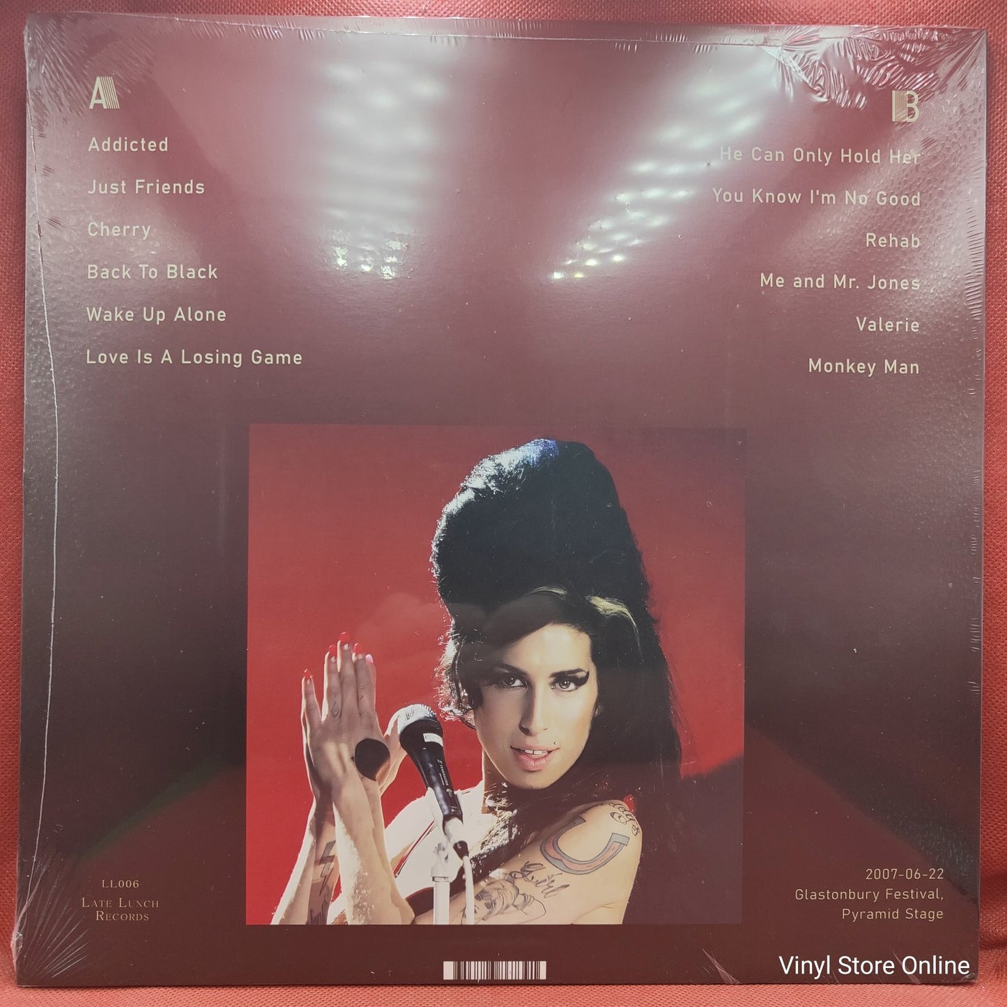 Amy Winehouse - Glastonbury 2007 (LP, Album)