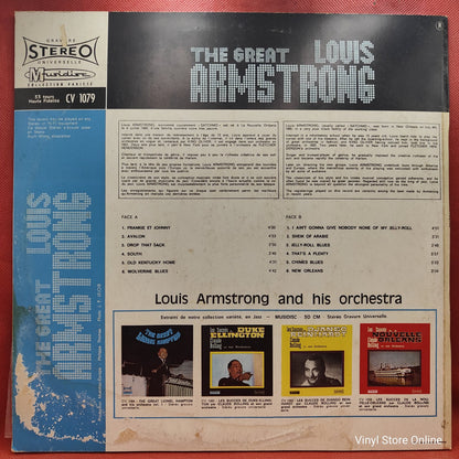 Louis Armstrong And His Orchestra - The Great Louis Armstrong (LP, Comp)