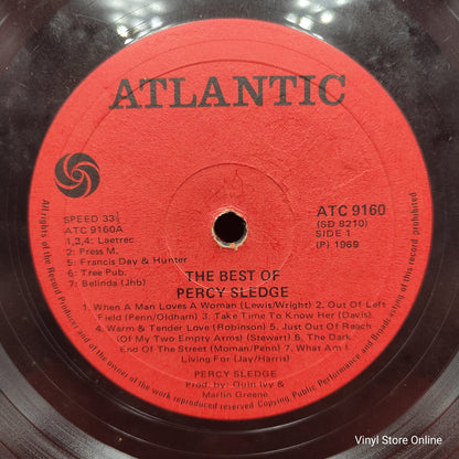 Percy Sledge - The Best Of Percy Sledge (LP, Comp)