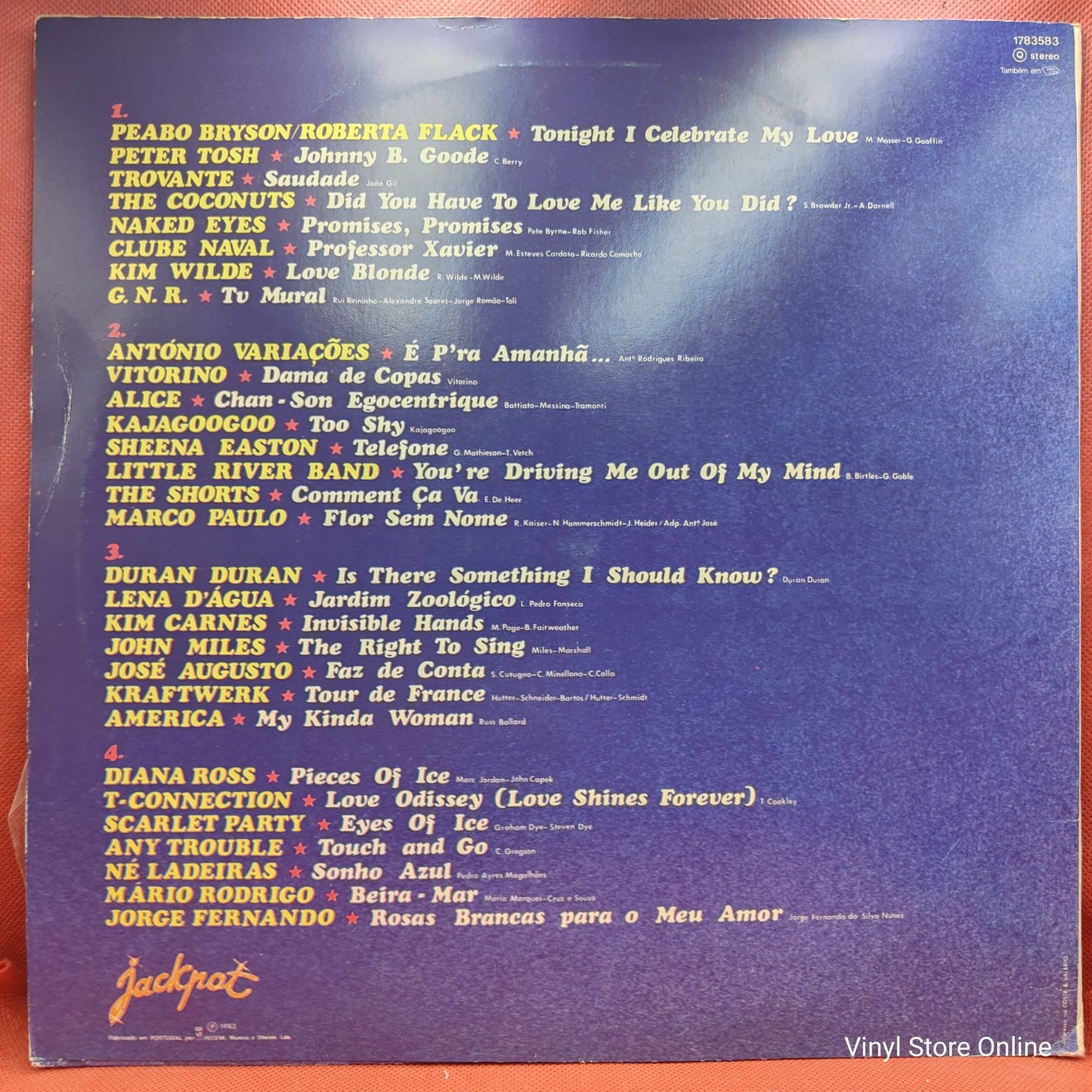 Various - Jackpot 83 (30 Super Tops) (2xLP, Comp)