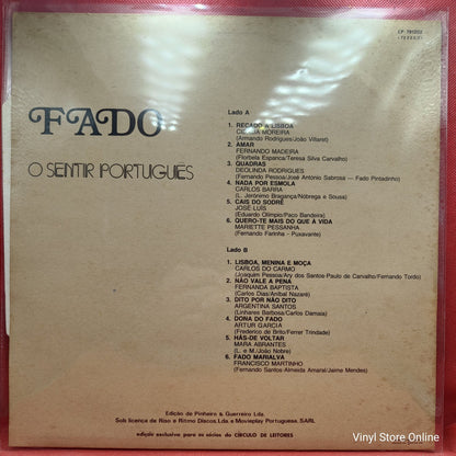 Various - Fado - O Sentir Português 2 (LP, Comp)