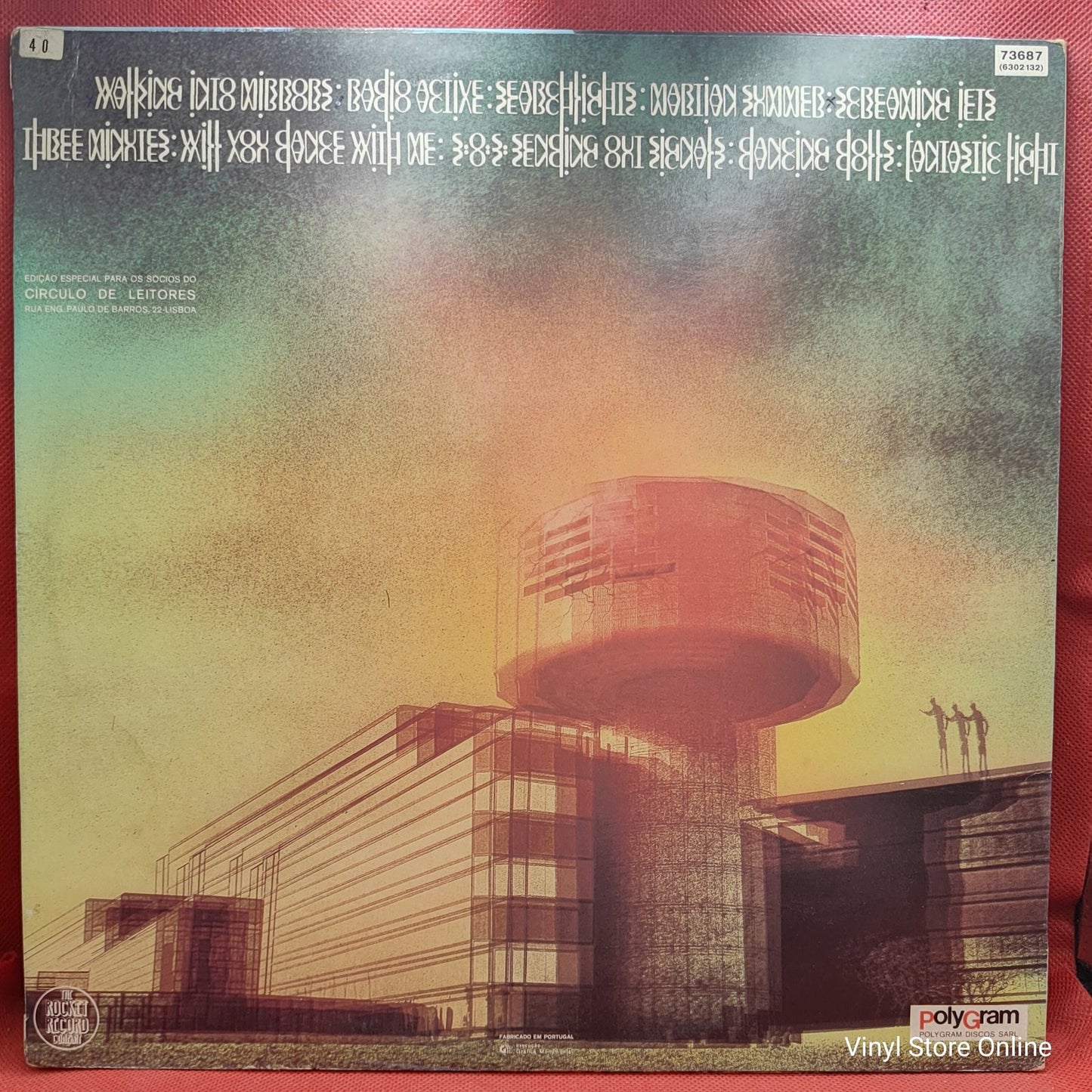 Johnny Warman - Walking Into Mirrors (LP, Album, Club)