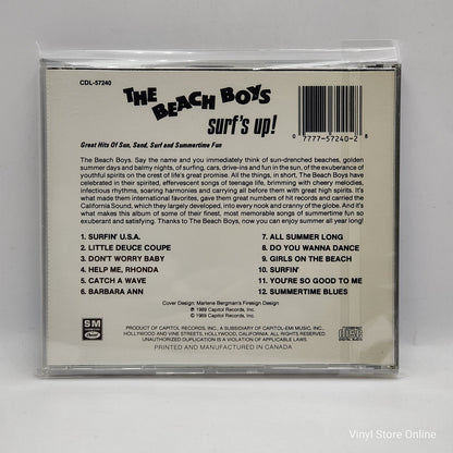 The Beach Boys - Surf's Up (Summertime Fun Hits) (CD, Comp)