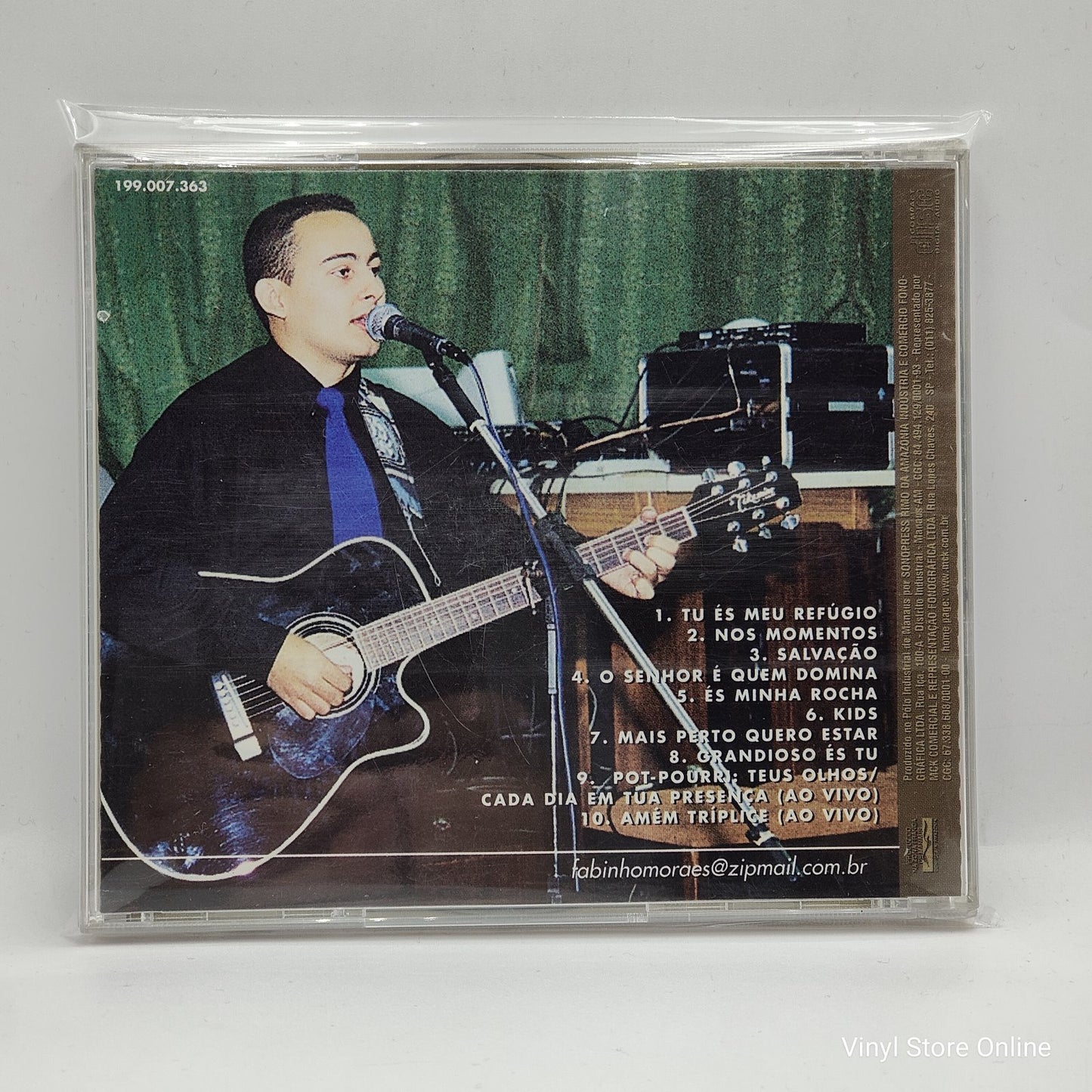 Fabinho Moraes - Acústico e Ao Vivo (CD, Album)