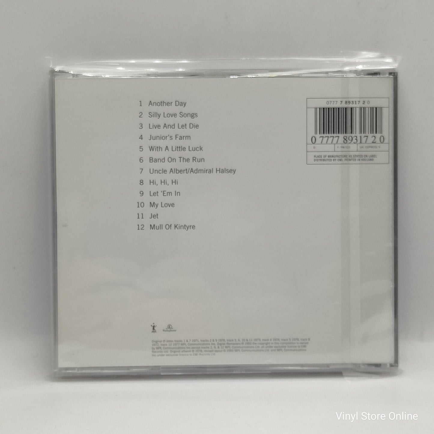 Wings - Wings Greatest (CD, Comp, RM, RP)