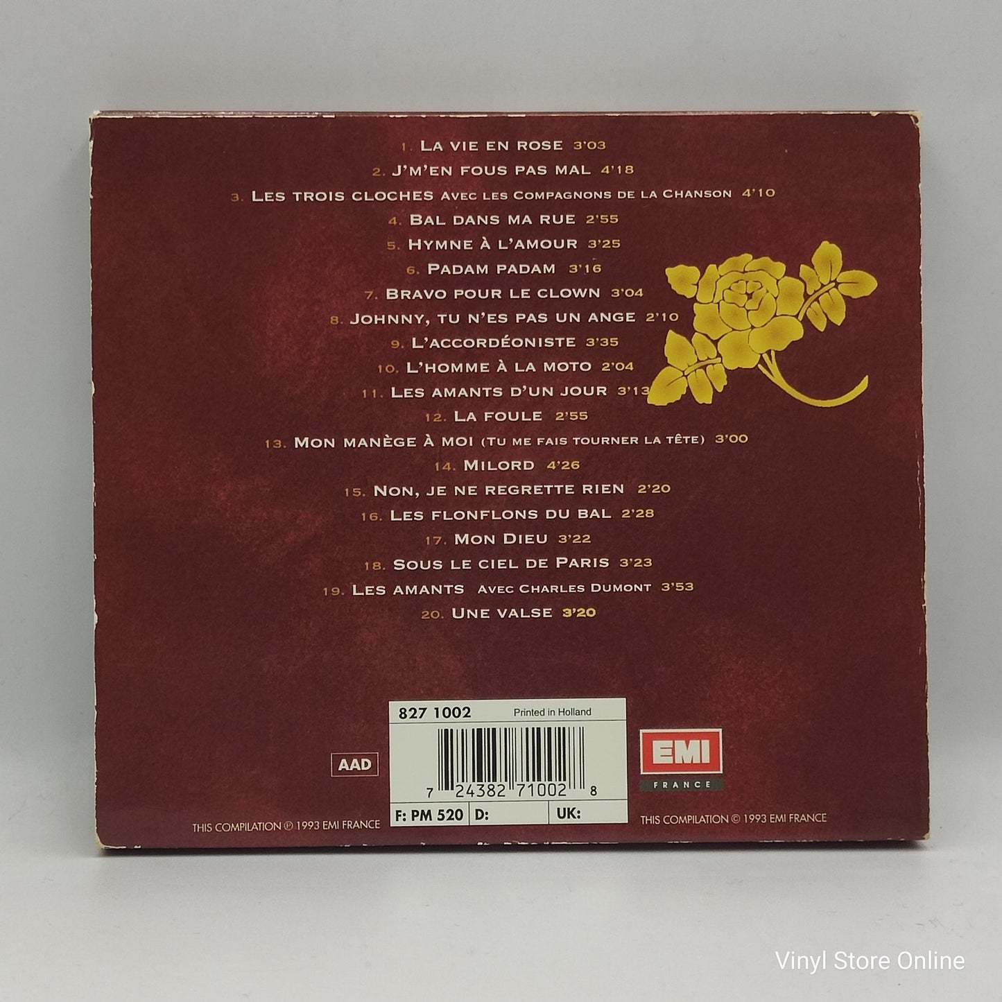 Edith Piaf - 30e Anniversaire (CD, Comp)