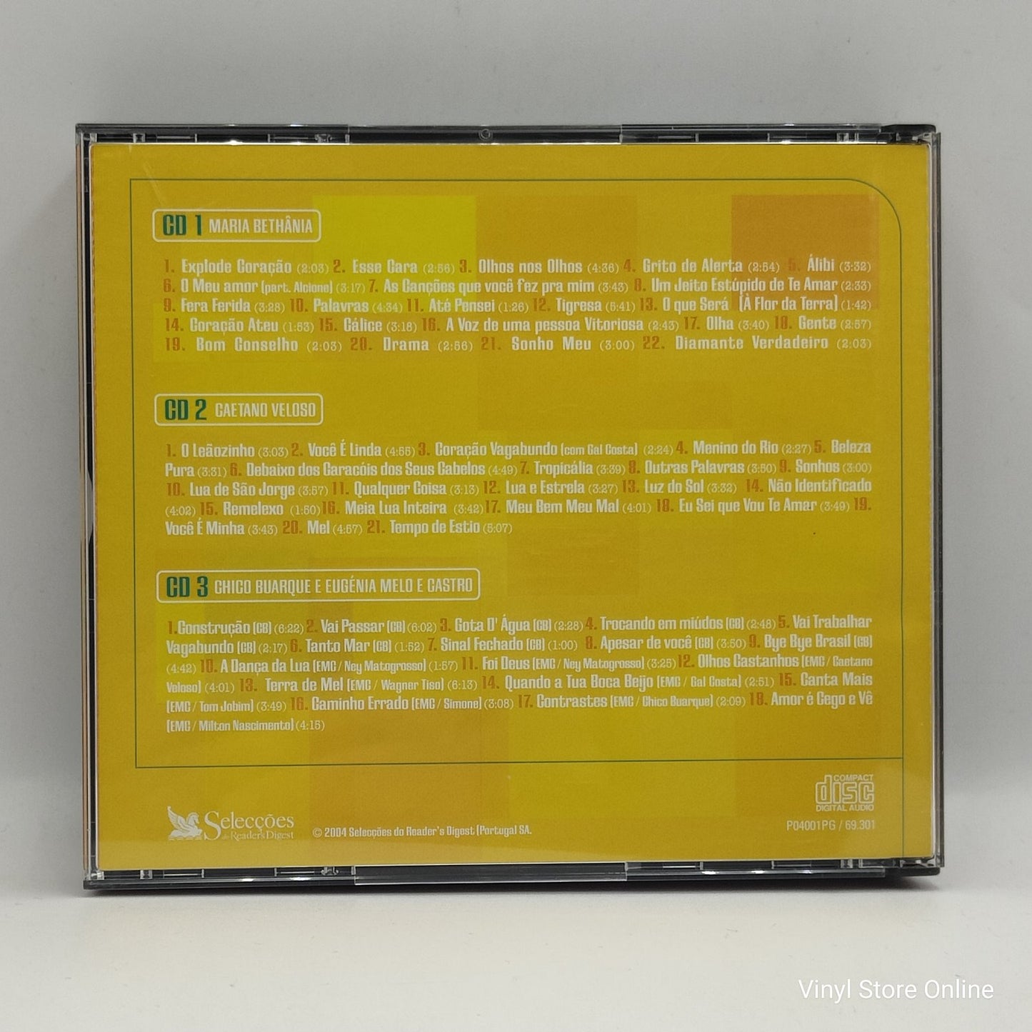 Varios - Os Grandes Cantores Da Música Brasileira, Notas de Romantismo (3xCD, Album)